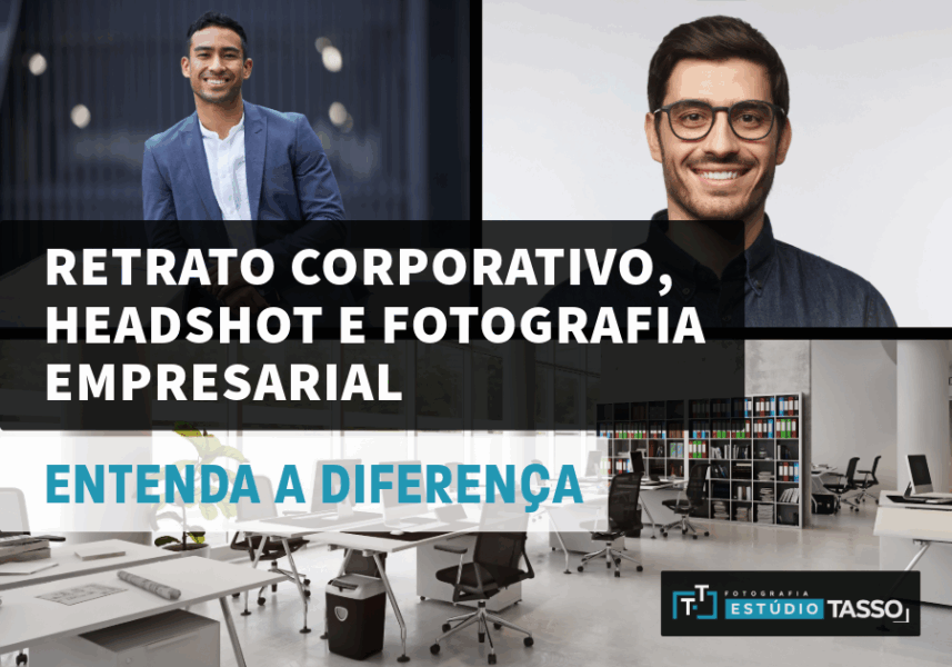 Diferenças Entre Retrato Corporativo, Headshot e Fotografia Empresarial